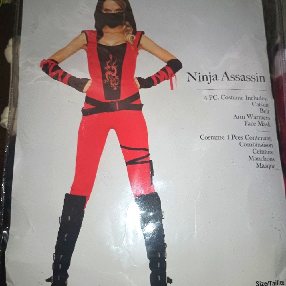 Ninja Assassin Costume M